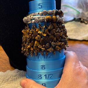 Tigers eye bracelets.